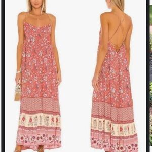 Spell Pink Bohemian Maxi Dress